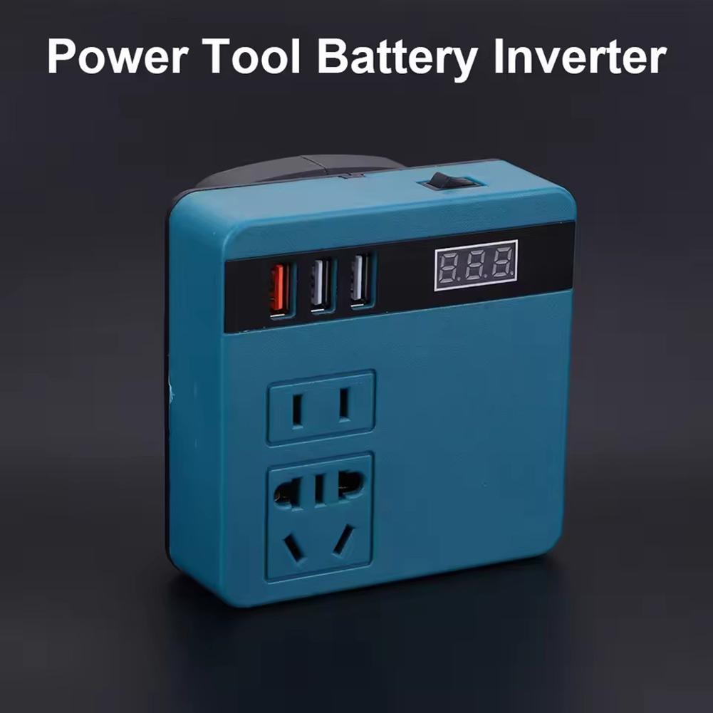 Outdoor Power Works - محول طاقة ببطارية ليثيوم 120 واط،
