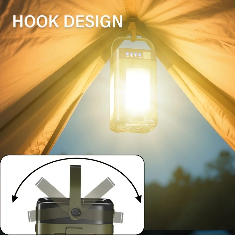مصباح تخييم خارجي يعمل بالطاقة - مراجعة Outdoor Power Bank وسعره