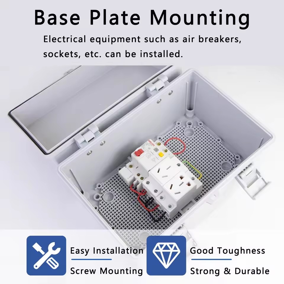 IP66 صندوق وصلات مقاوم للماء ر - مراجعة Outdoor Power Junction وسعره