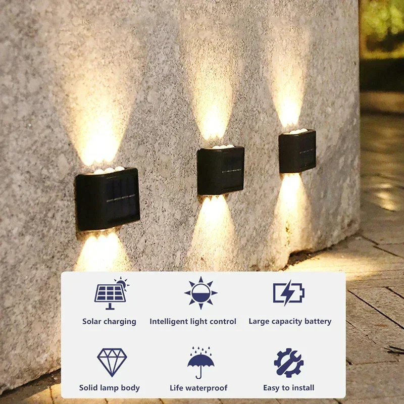 مصباح جداري شمسي LED خارجي مقا - مراجعة Outdoor Power Supply وسعره