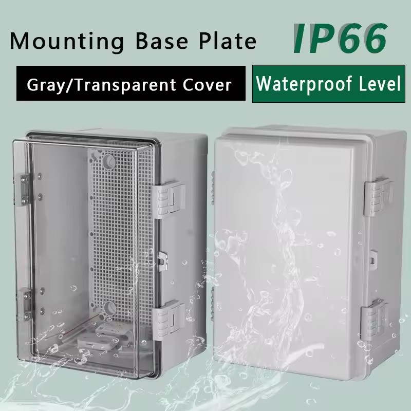 IP66 الضميمة البلاستيكية الكهر - مراجعة Outdoor Power Junction وسعره