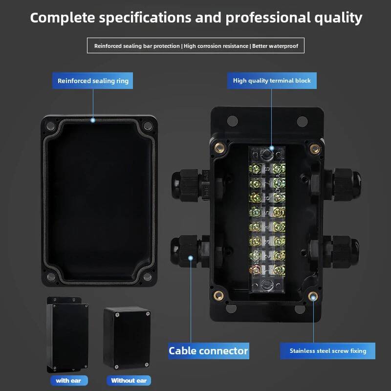 صندوق توصيل كهربائي مقاوم للما - مراجعة Outdoor Power Cable Junction Box وسعره