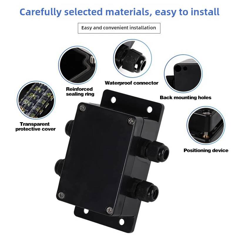 صندوق توصيل كهربائي مقاوم للما - مراجعة Outdoor Power Cable Junction Box وسعره