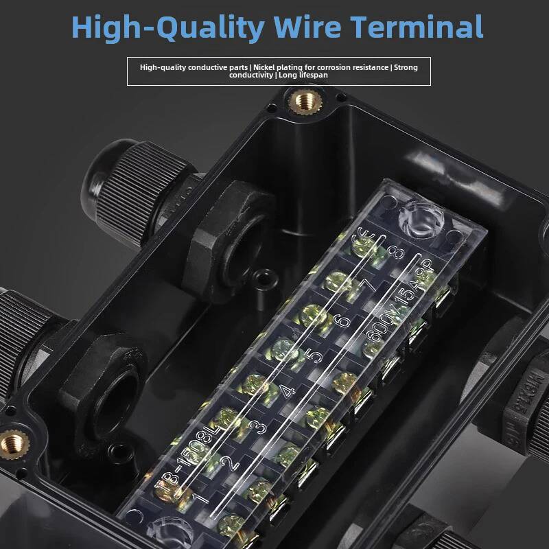 صندوق توصيل كهربائي مقاوم للما - مراجعة Outdoor Power Cable Junction Box وسعره