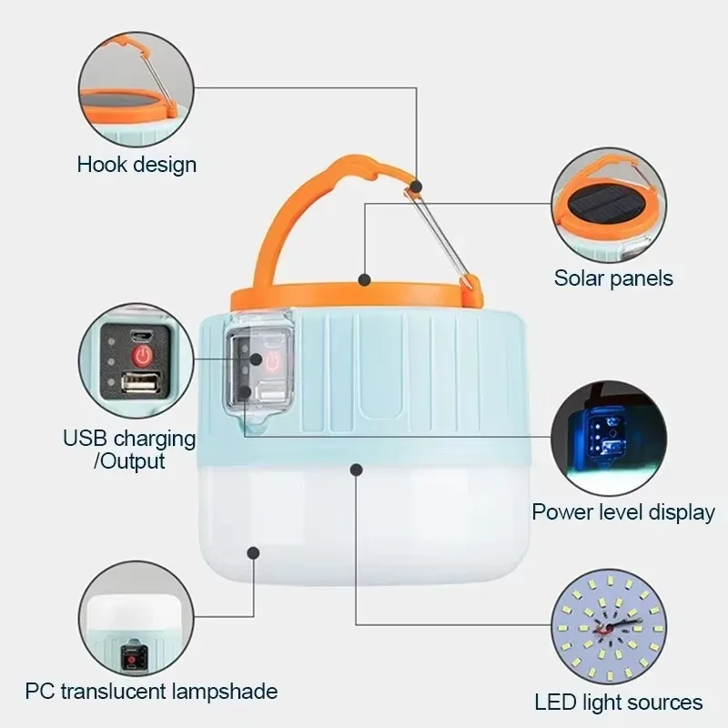 فانوس التخييم بالطاقة الشمسية  - مراجعة Outdoor Power Works وسعره
