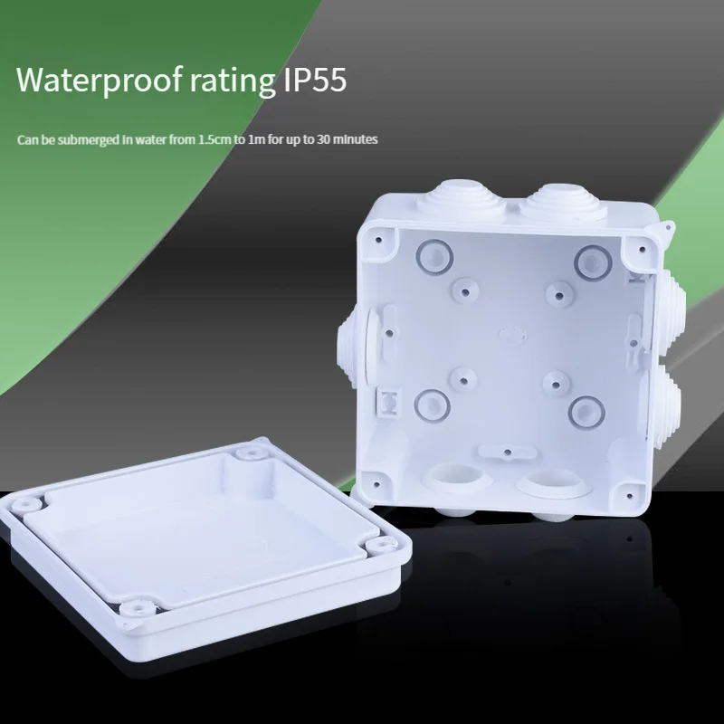 صندوق بلاستيكي مقاوم للماء IP5 - مراجعة Outdoor Power Cable Junction Box وسعره