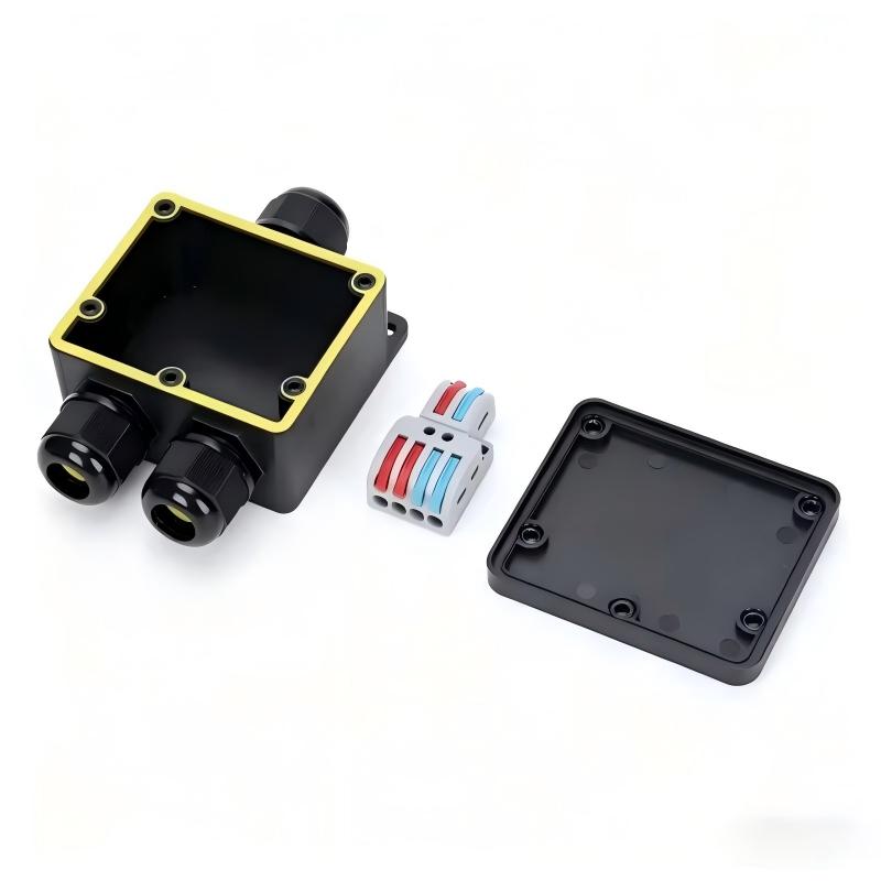 صندوق توصيل مقاوم للماء IP68 ب - مراجعة Outdoor Power Cable Junction Box وسعره
