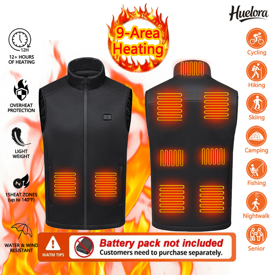 الشتاء التدفئة سترة 9 منطقة ال - مراجعة Outdoor Power Bank وسعره