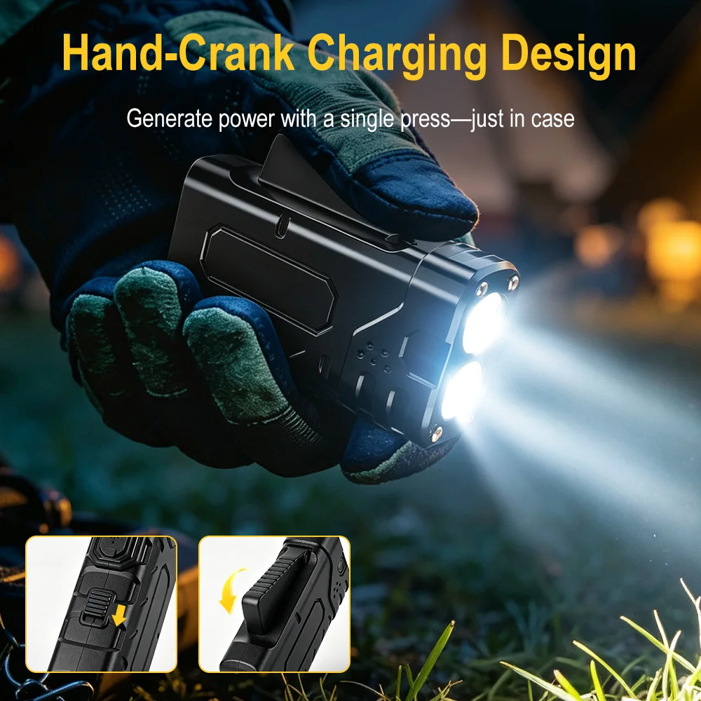 مصباح يدوي BORUIiT يعمل بالطاق - مراجعة Outdoor Power Supply وسعره