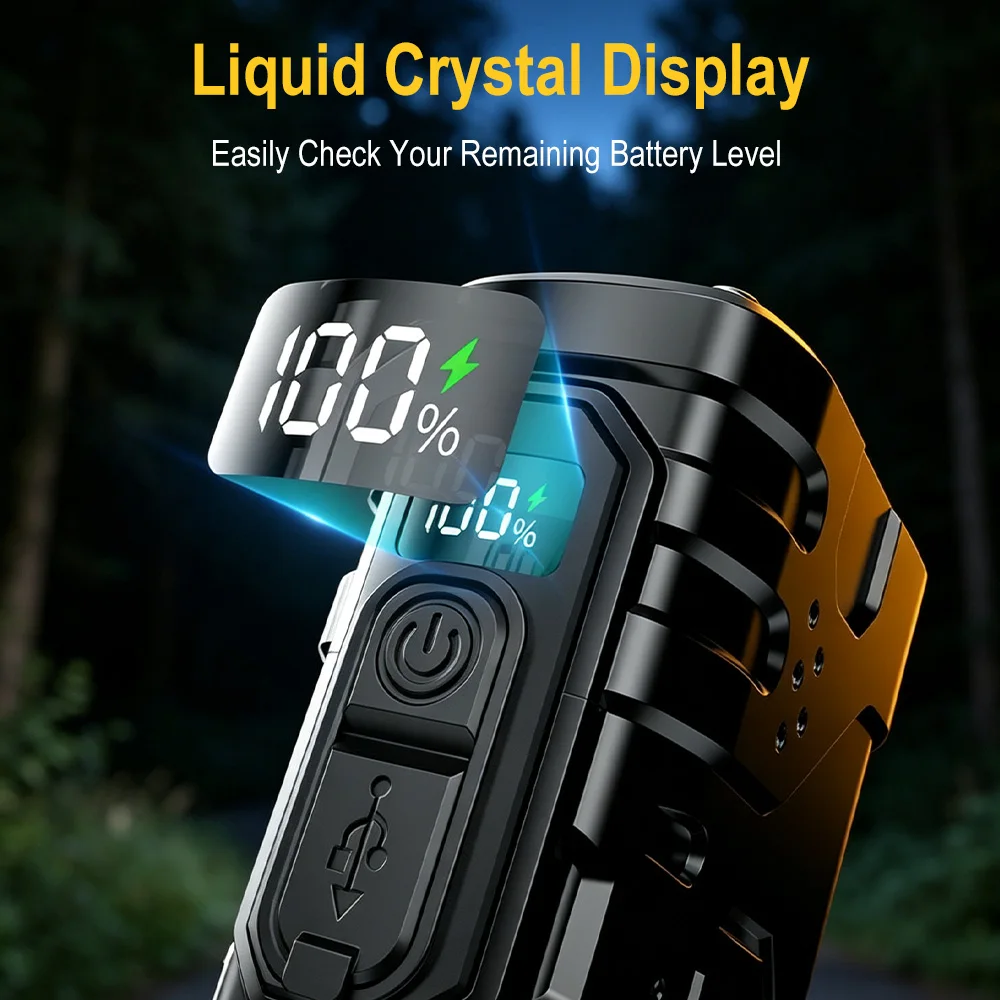 مصباح يدوي BORUIiT يعمل بالطاق - مراجعة Outdoor Power Supply وسعره