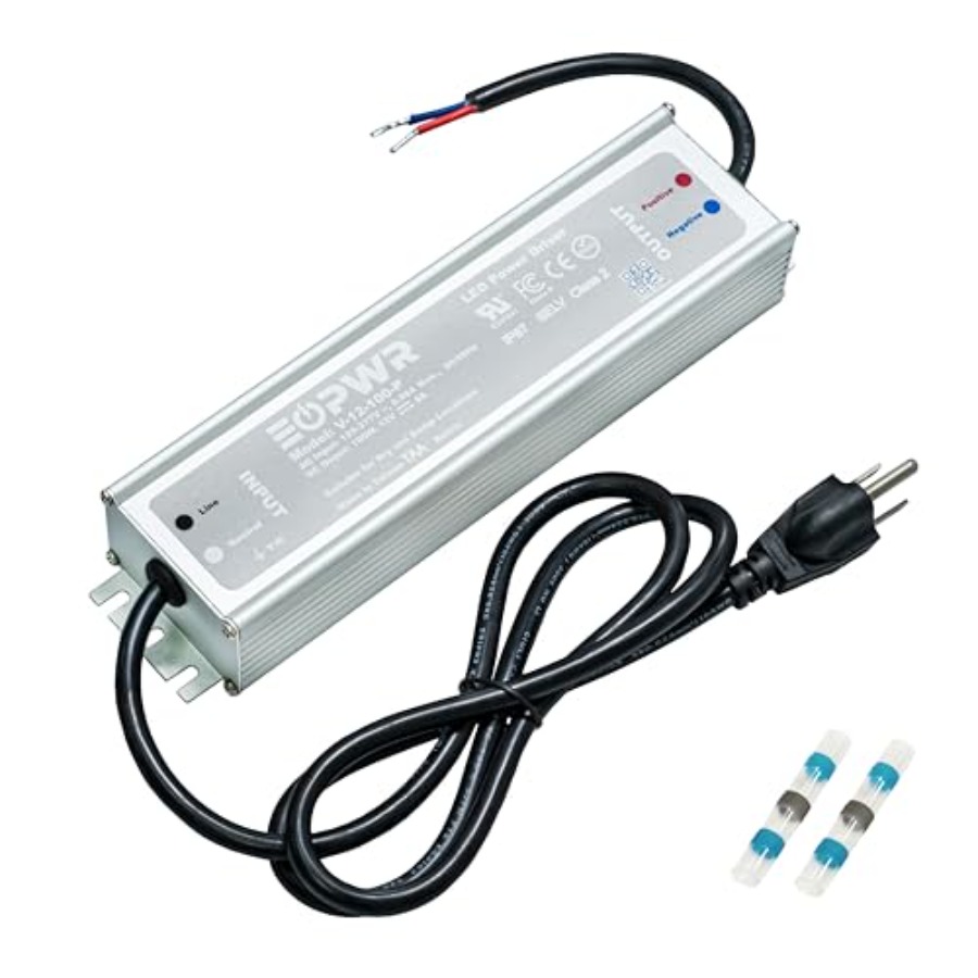 محول طاقة LED مقاوم للماء IP67 - مراجعة Outdoor Power Supply وسعره