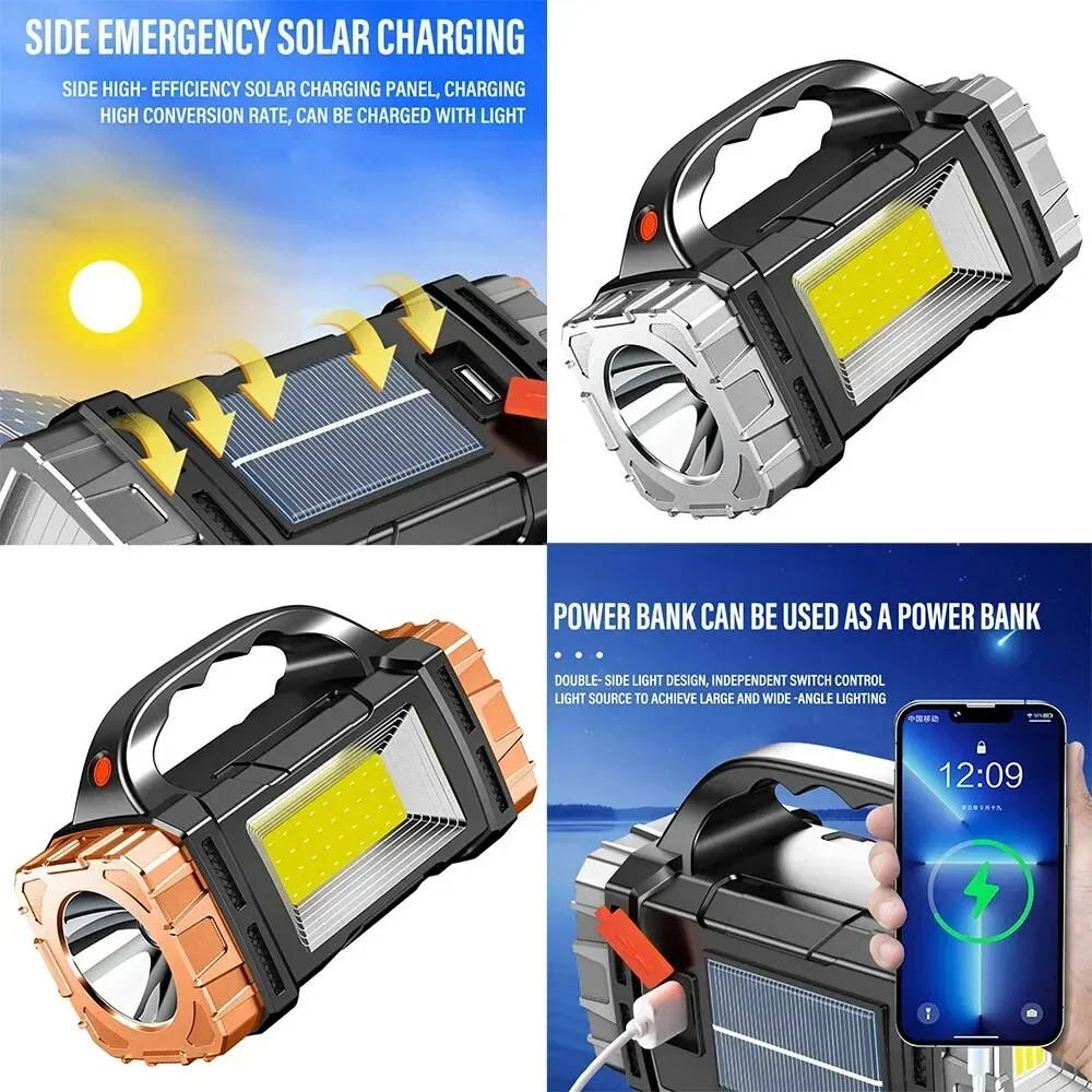مصباح يدوي قوي محمول USB الشعل - مراجعة Outdoor Power Bank وسعره
