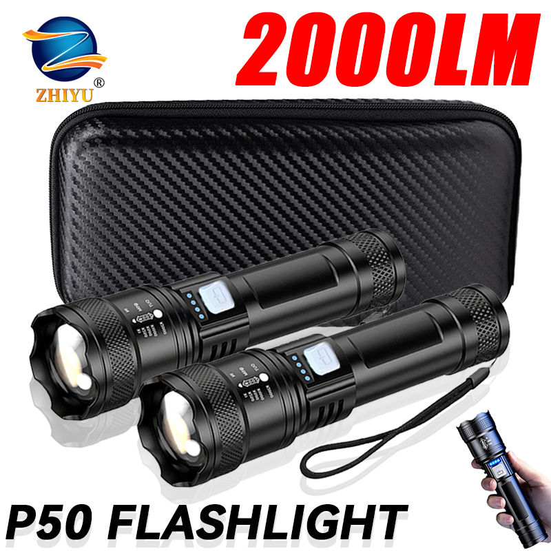 التكتيكية مصباح ليد جيب 2000LM - مراجعة Outdoor Power Supply وسعره